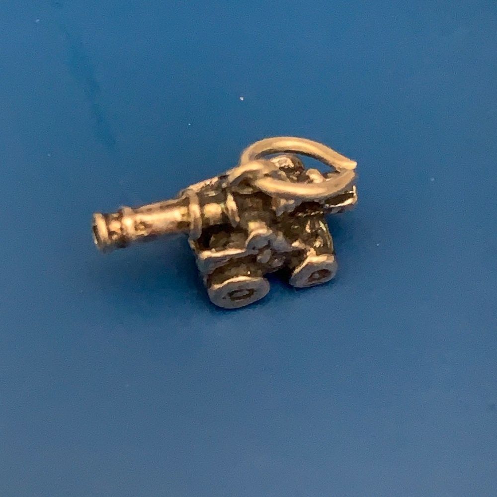 .925 Cannon Sterling Silver Jewelry Charm #history #historical #travel